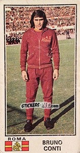 Sticker Bruno Conti - Calciatori 1974-1975 n. 415 - Panini
