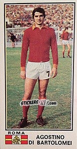 Sticker Agostino Di Bartolomei - Calciatori 1974-1975 - Panini