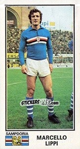 Sticker Marcello Lippi - Calciatori 1974-1975 n. 424 - Panini
