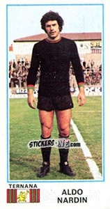 Sticker Aldo Nardin - Calciatori 1974-1975 - Panini