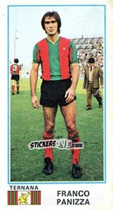 Sticker Franco Panizza - Calciatori 1974-1975 - Panini