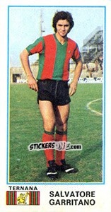 Sticker Salvatore Garritano - Calciatori 1974-1975 n. 472 - Panini