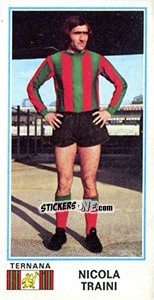 Sticker Nicola Traini - Calciatori 1974-1975 - Panini