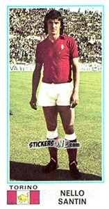 Figurina Nello Santin - Calciatori 1974-1975 - Panini