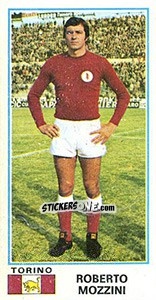 Cromo Roberto Mozzini - Calciatori 1974-1975 - Panini