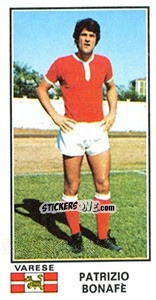 Cromo Patrizio Bonafè - Calciatori 1974-1975 - Panini