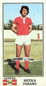 Sticker Nicola Fusaro - Calciatori 1974-1975 n. 530 - Panini