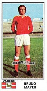 Sticker Bruno Mayer - Calciatori 1974-1975 - Panini