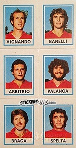 Sticker Vignando / Banelli / Arbitrio / Palanca / Braca / Spelta