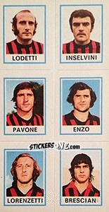 Cromo Lodetti / Inselvini / Pavone / Enzo / Lorenzetti / Bresciani