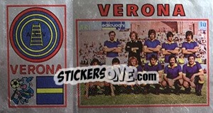 Figurina Scudetto / Squadra - Calciatori 1974-1975 - Panini