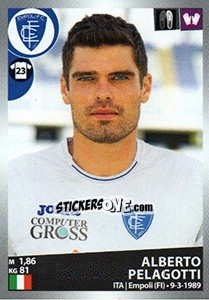 Figurina Alberto Pelagotti - Calciatori 2016-2017 n. 149 - Panini