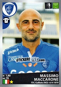 Sticker Massimo Maccarone - Calciatori 2016-2017 - Panini