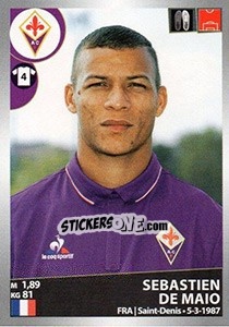 Sticker Sebastien De Maio - Calciatori 2016-2017 - Panini