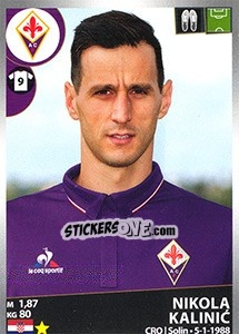 Cromo Nikola Kalinic - Calciatori 2016-2017 - Panini