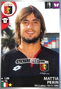 Sticker Mattia Perin - Calciatori 2016-2017 n. 204 - Panini