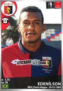Sticker Edenílson - Calciatori 2016-2017 n. 208 - Panini