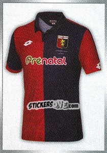 Sticker Maglia Genoa - Calciatori 2016-2017 - Panini