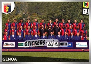 Cromo Squadra Genoa - Calciatori 2016-2017 - Panini