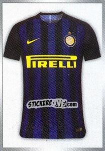 Sticker Maglia Inter - Calciatori 2016-2017 - Panini