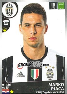Sticker Marko Pjaca - Calciatori 2016-2017 n. 275 - Panini
