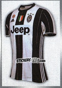 Sticker Maglia Juventus - Calciatori 2016-2017 - Panini