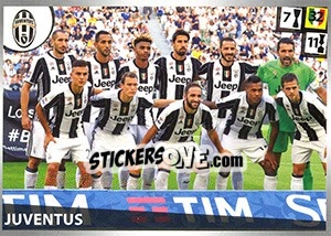 Figurina Squadra Juventus - Calciatori 2016-2017 - Panini