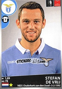 Sticker Stefan de Vrij - Calciatori 2016-2017 n. 285 - Panini
