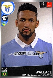 Sticker Wallace - Calciatori 2016-2017 n. 290 - Panini