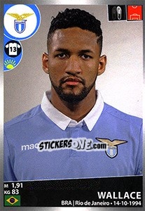 Cromo Wallace - Calciatori 2016-2017 - Panini