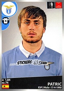 Sticker Patric - Calciatori 2016-2017 n. 294 - Panini