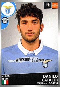 Figurina Danilo Cataldi - Calciatori 2016-2017 - Panini