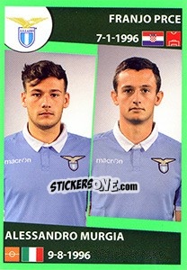 Sticker Franjo Prce - Alessandro Murgia - Calciatori 2016-2017 n. 308 - Panini