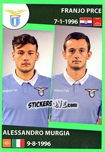 Sticker Franjo Prce - Alessandro Murgia - Calciatori 2016-2017 - Panini