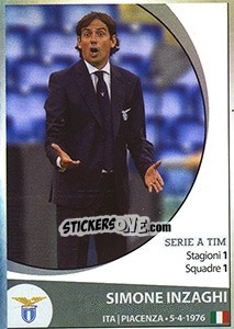 Sticker Simone Inzaghi - Calciatori 2016-2017 n. 312 - Panini