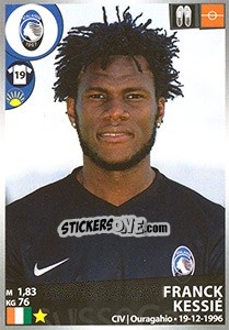 Cromo Franck Kessié - Calciatori 2016-2017 - Panini