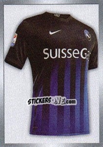 Sticker Maglia Atalanta - Calciatori 2016-2017 - Panini