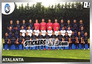 Sticker Squadra Atalanta - Calciatori 2016-2017 - Panini