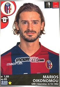 Cromo Marios Oikonomou - Calciatori 2016-2017 n. 35 - Panini