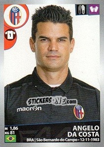 Sticker Angelo Da Costa - Calciatori 2016-2017 n. 37 - Panini