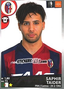 Sticker Saphir Taider - Calciatori 2016-2017 n. 45 - Panini
