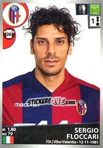 Sticker Sergio Floccari - Calciatori 2016-2017 - Panini