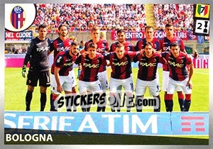 Figurina Squadra Bologna - Calciatori 2016-2017 - Panini