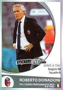 Sticker Roberto Donadoni - Calciatori 2016-2017 n. 60 - Panini