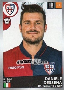 Sticker Daniele Dessena - Calciatori 2016-2017 n. 71 - Panini