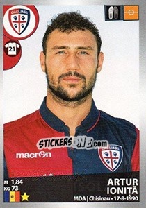 Sticker Artur Ioniță - Calciatori 2016-2017 n. 72 - Panini