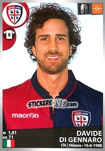 Sticker Davide Di Gennaro - Calciatori 2016-2017 n. 76 - Panini