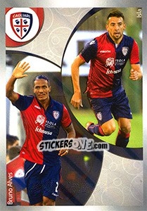 Sticker Cagliari Bruno Alves / Isla - Calciatori 2016-2017 n. 83 - Panini