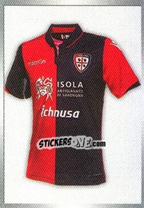 Figurina Maglia Cagliari - Calciatori 2016-2017 - Panini