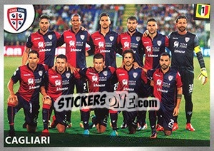 Sticker Squadra Cagliari - Calciatori 2016-2017 - Panini